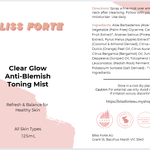 Clear Glow Anti-Blemish Toning Mist by Bliss Forte - refreshing skin care for a dewy glow and balanced complexion.